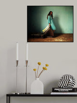Behind blue blues Poster och Canvastavla