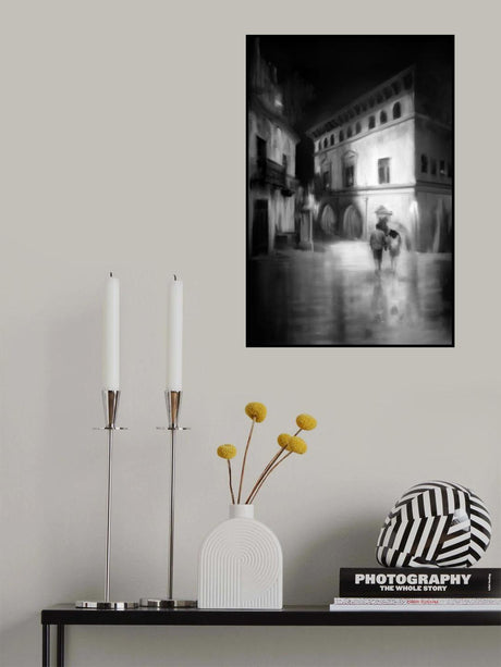 Walk me to the corner Poster och Canvastavla