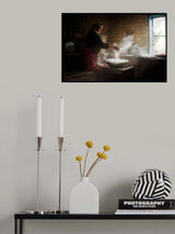 Making homemade bread Poster och Canvastavla