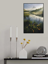 Mountain Paradise Poster och Canvastavla