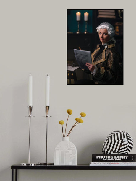 Woman as Man series: Wolfgang Amadeus Mozart Poster och Canvastavla