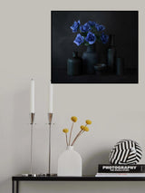 Midnight Blue Poster och Canvastavla