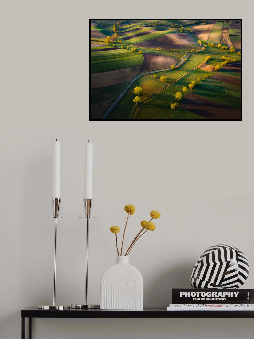 Fields Poster och Canvastavla