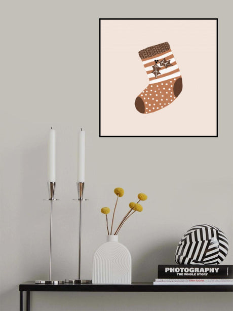 Xmas Stocking Poster och Canvastavla