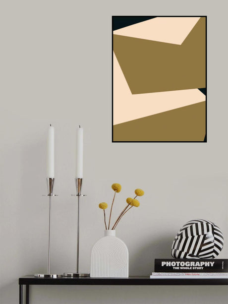Abstract With Envelopes Poster och Canvastavla