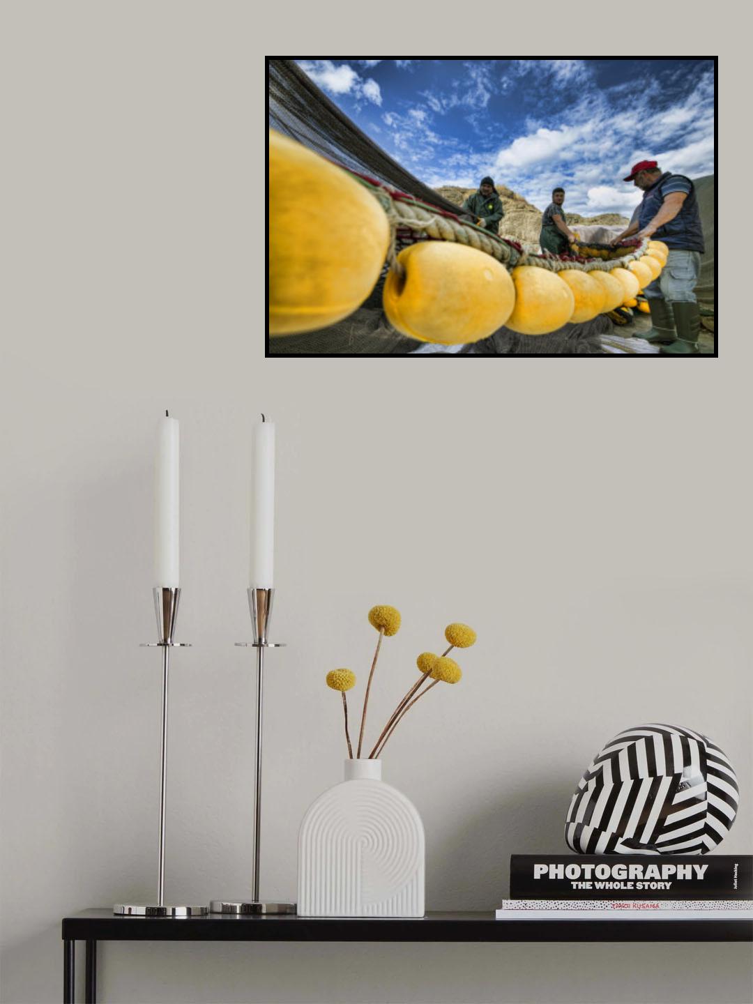 Cek balikci Poster och Canvastavla