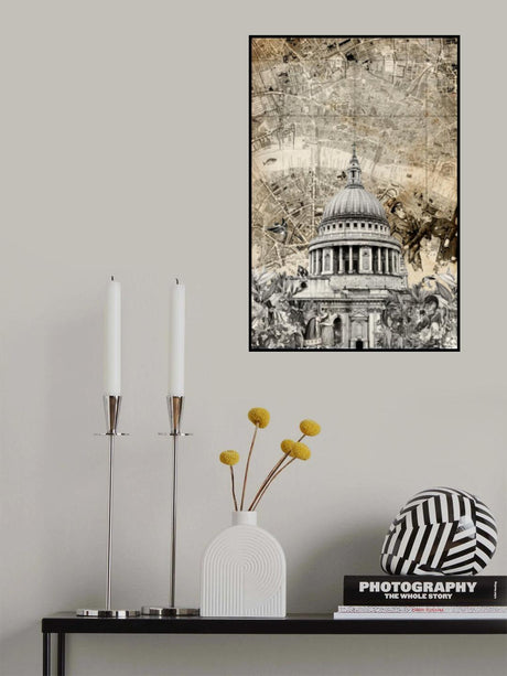 London St Pauls (City Breaks) Poster och Canvastavla