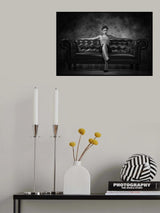 Sofa Kicking Poster och Canvastavla