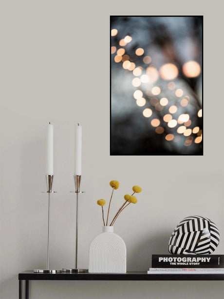 Winter Lights Poster och Canvastavla