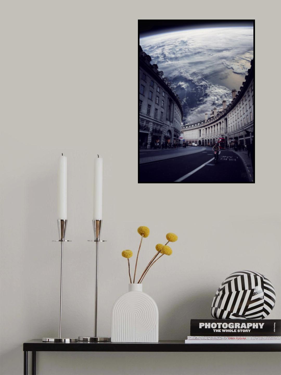 Regent Street London Space Poster och Canvastavla