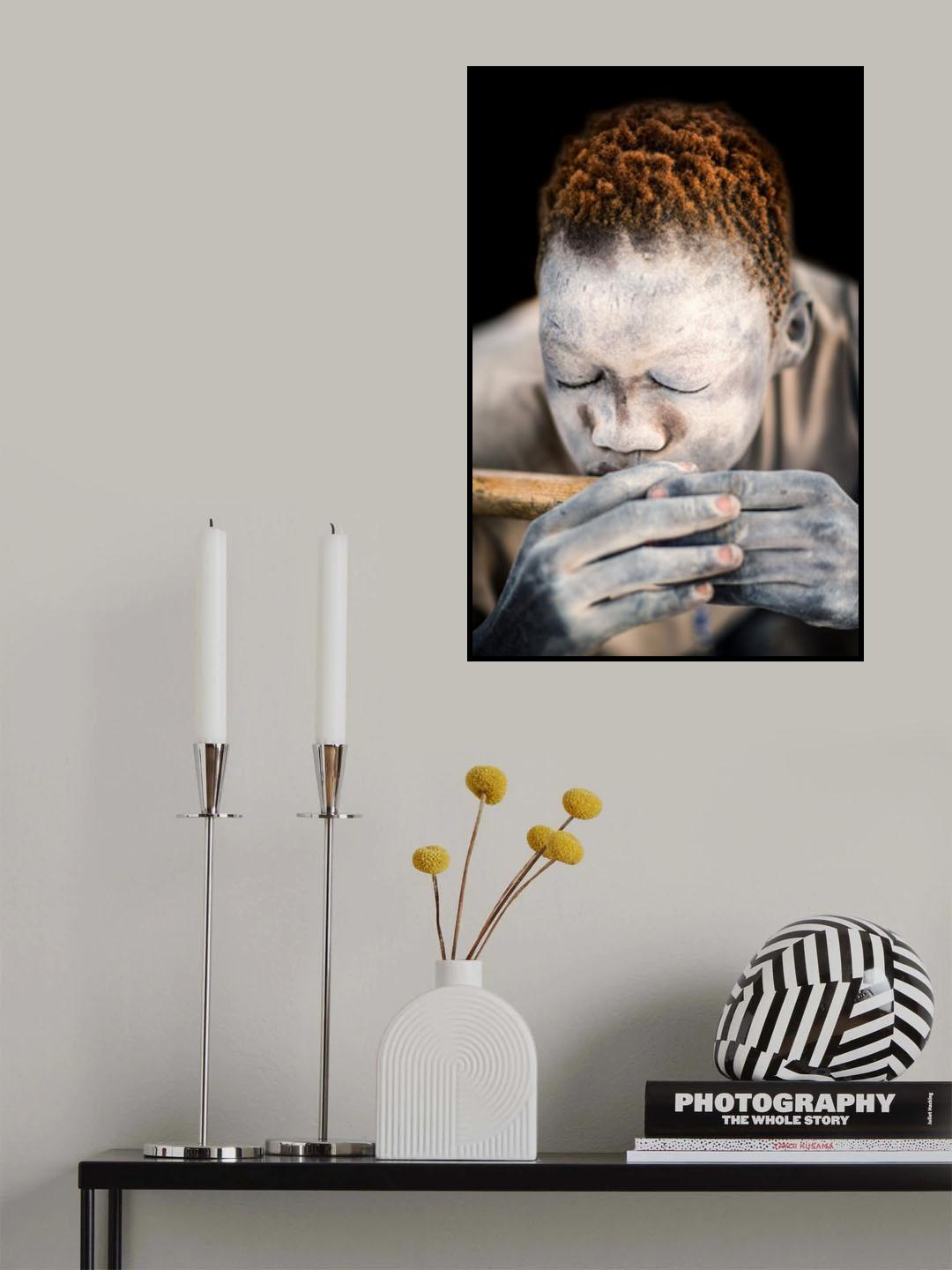 Mundari musician Poster och Canvastavla