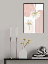 Daisy Pinks 3 Poster och Canvastavla