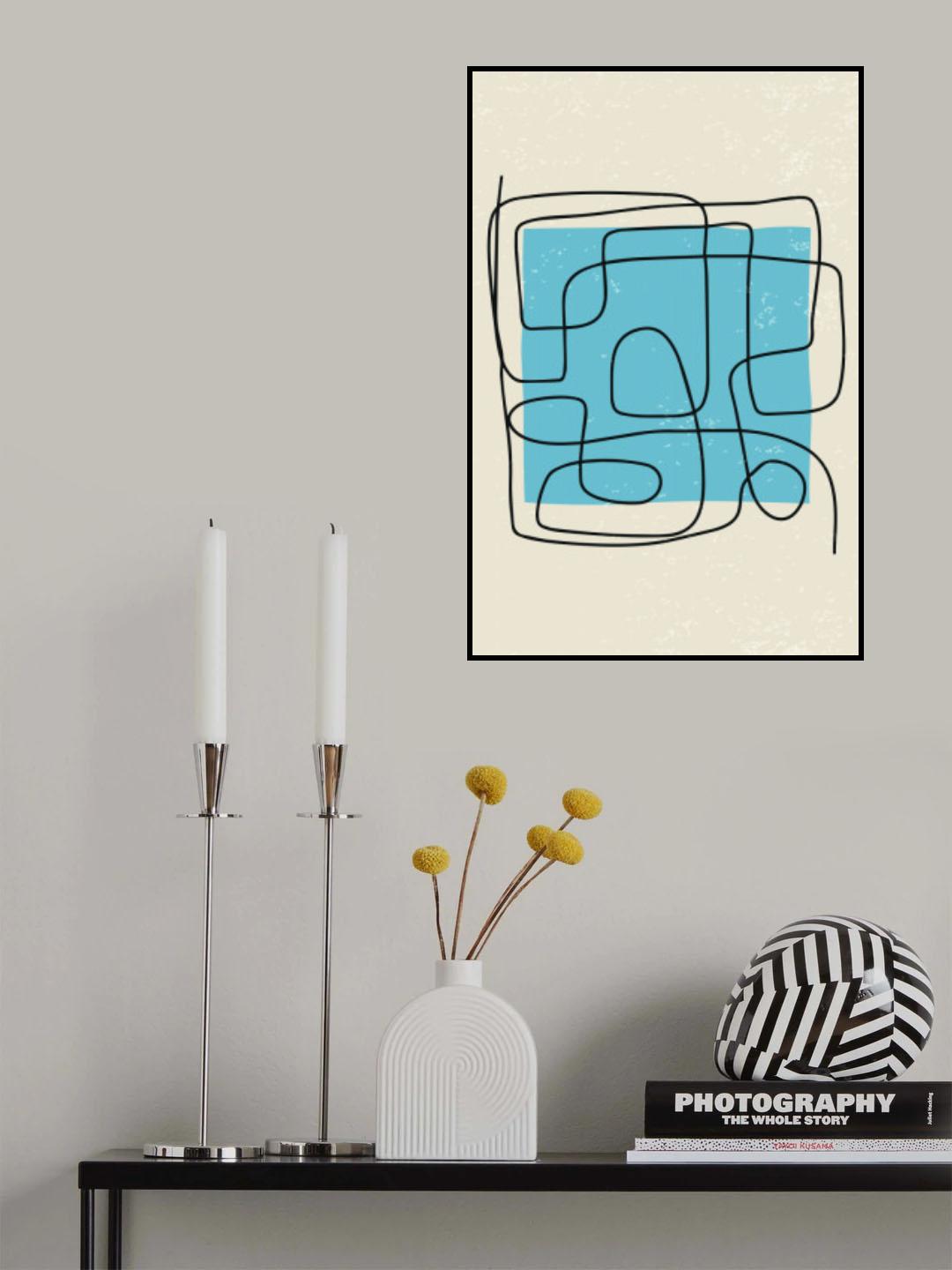 Geometric Watercolor #2 Poster och Canvastavla