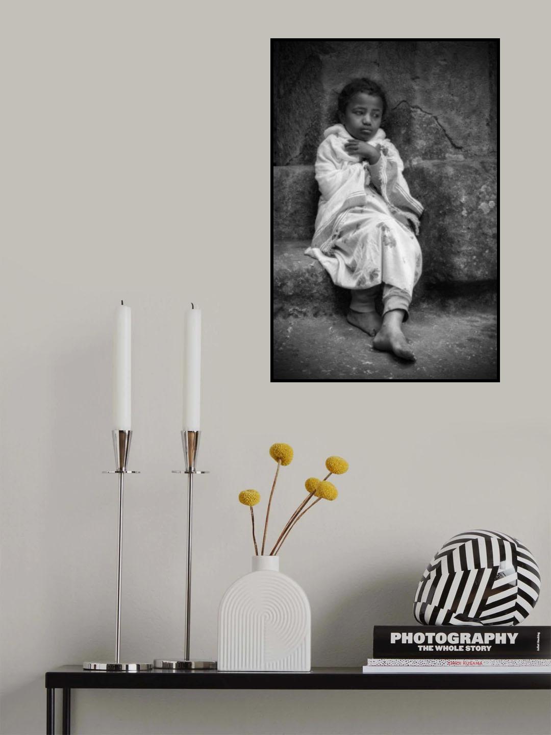 He holds the whole world in His hands! Poster och Canvastavla