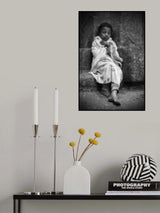He holds the whole world in His hands! Poster och Canvastavla