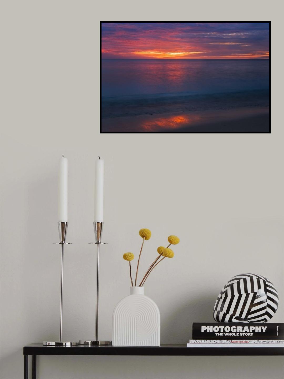 Monet's Sunrise Poster och Canvastavla