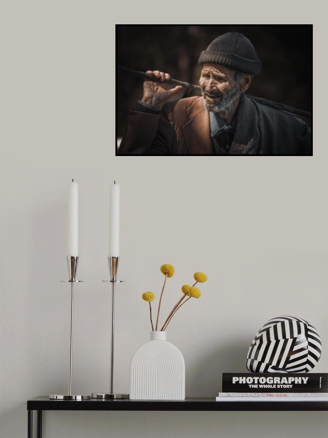 The blind man Poster och Canvastavla