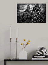 Two surma tribe boys - Ethiopia Poster och Canvastavla