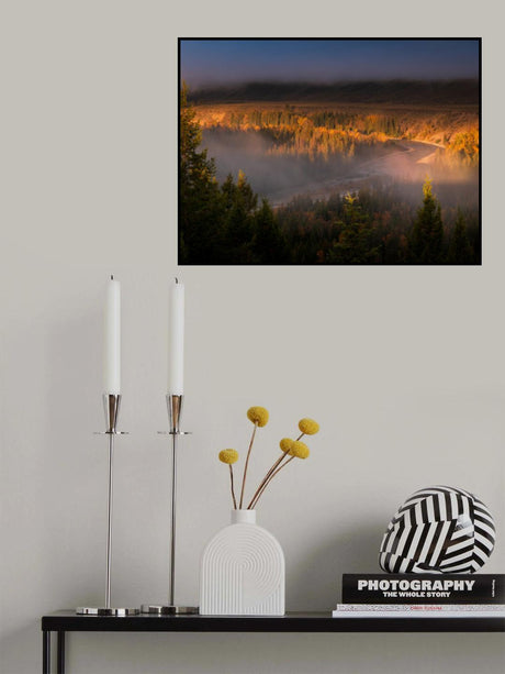 Autumn Morning Poster och Canvastavla
