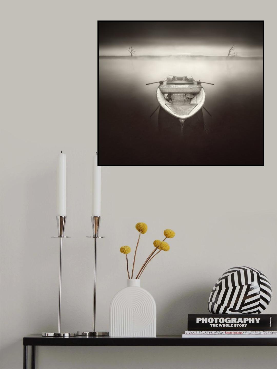 The boat of Caron Poster och Canvastavla