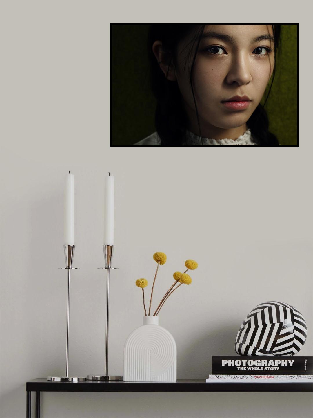 Oriental beauty Poster och Canvastavla