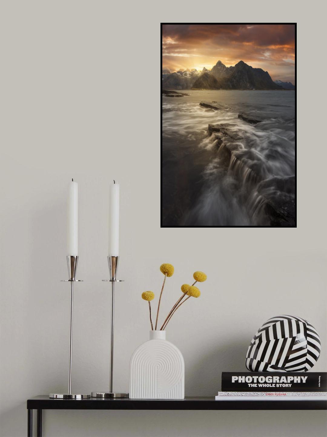 Midnight Sun II Poster och Canvastavla