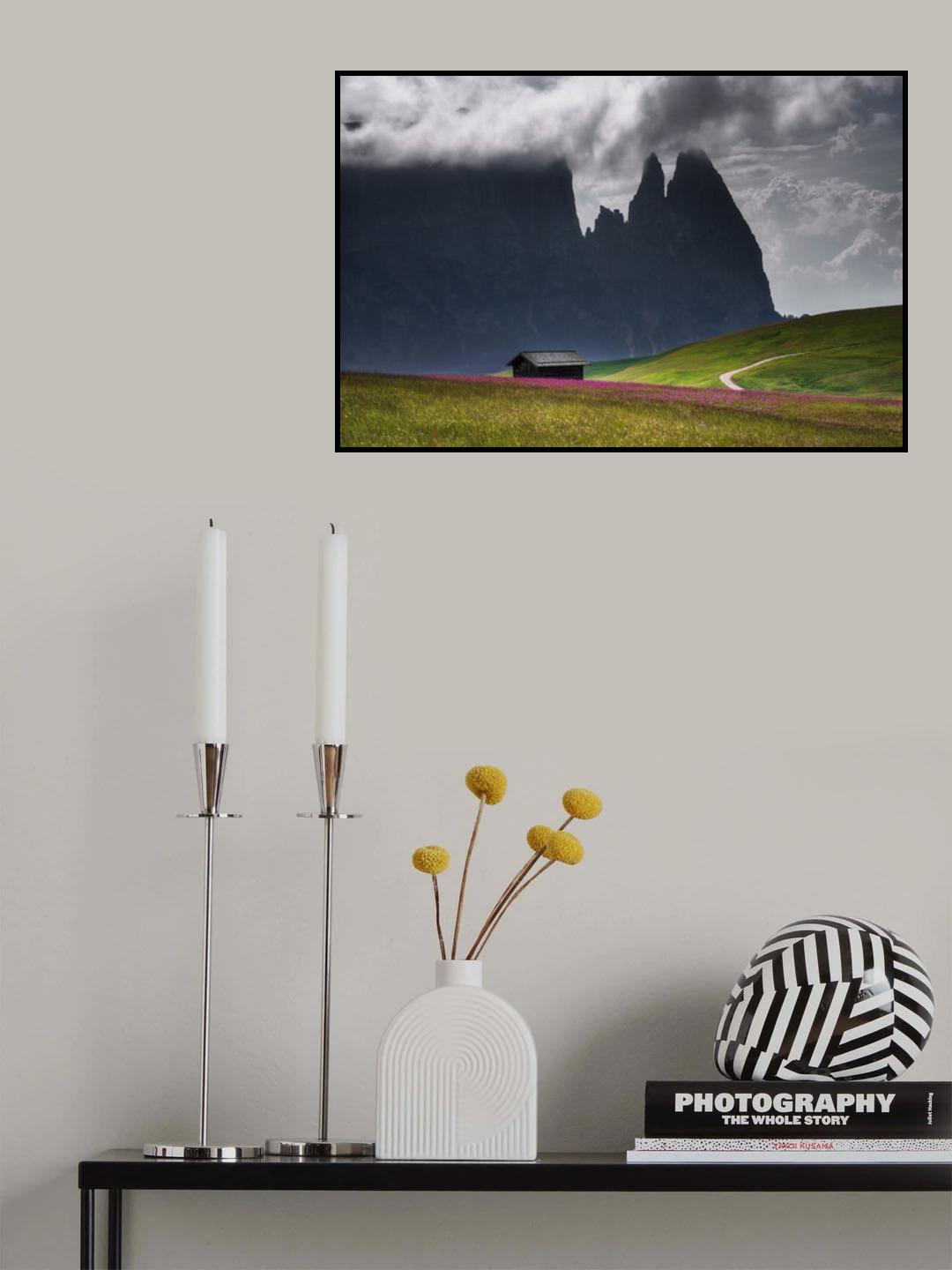 Alpe di Siusi Poster och Canvastavla