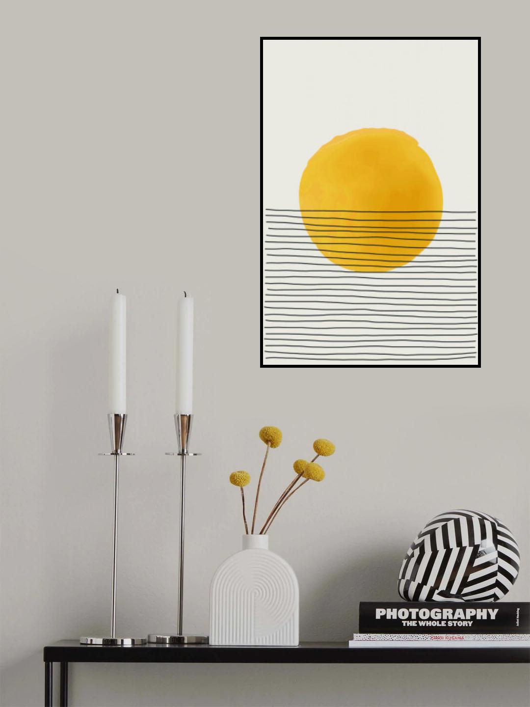 Geometric Watercolor #4 Poster och Canvastavla