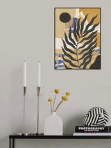 Dark Orb Tropical Poster och Canvastavla