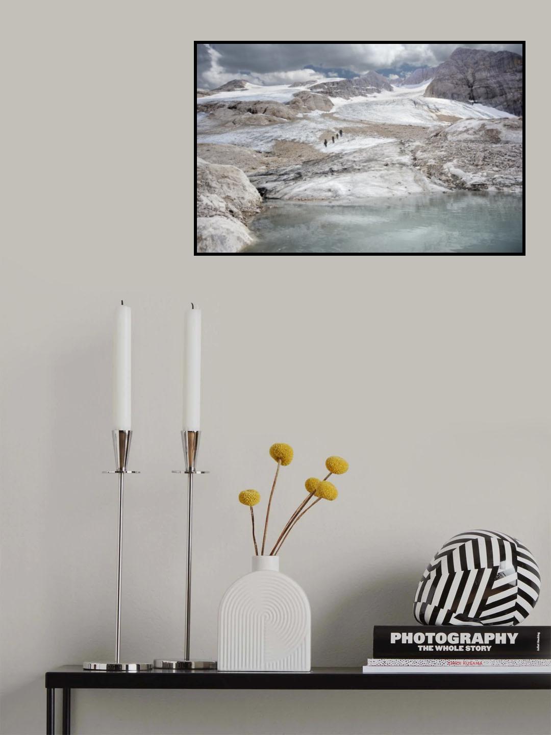 Expedition to the Glacier Poster och Canvastavla