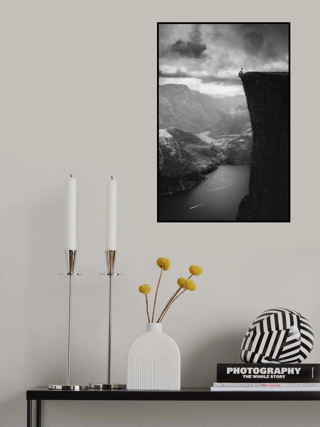 Over the abyss Poster och Canvastavla