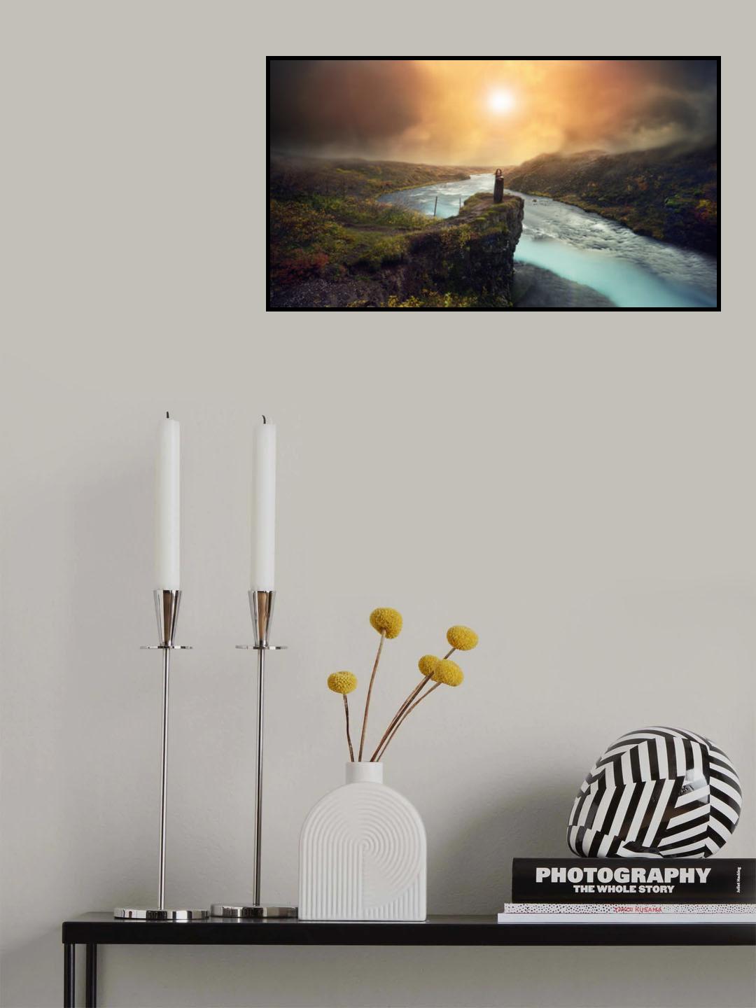 The Bruarfoss Witch Poster och Canvastavla