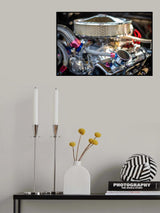 Auto Engine Poster och Canvastavla