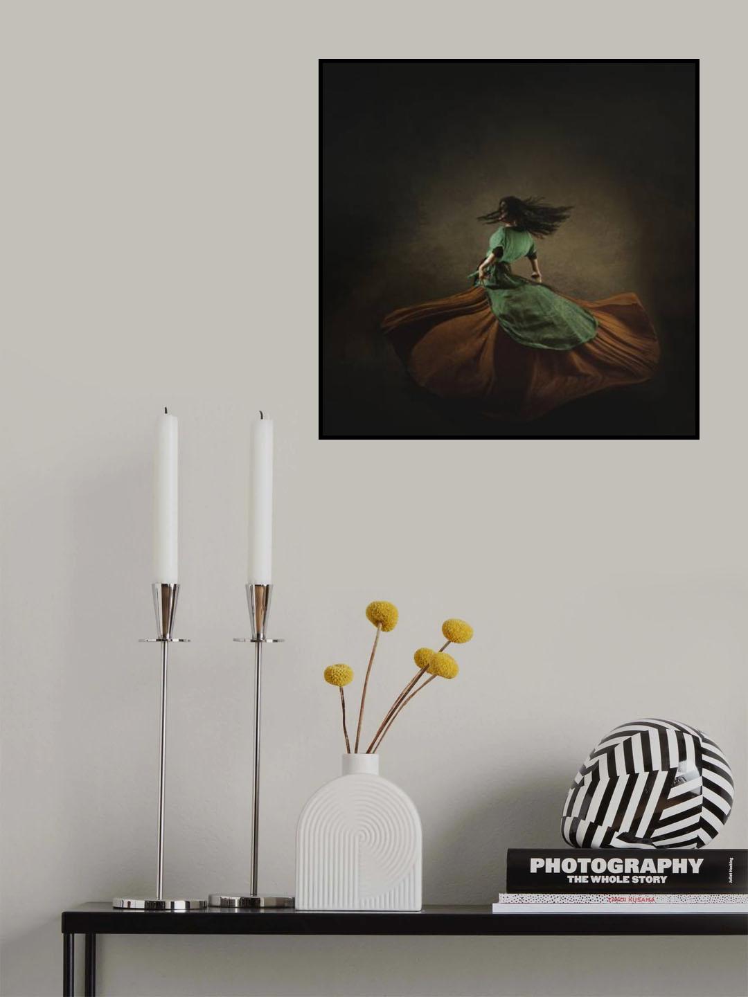 Persian Dancer Poster och Canvastavla