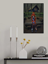 where all mad here Poster och Canvastavla
