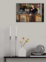 Bookshop Girl Poster och Canvastavla