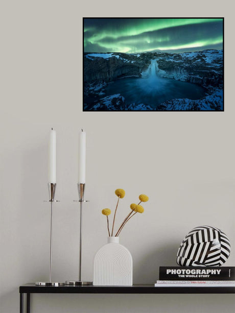 Aurora Borealis Poster och Canvastavla