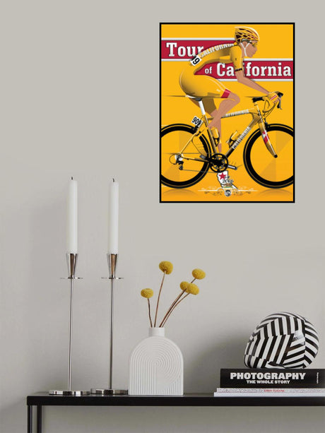 Tour of California Bicycle Race Poster och Canvastavla