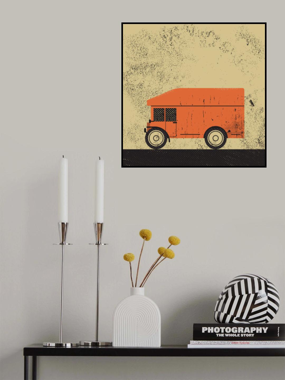 Truck Poster och Canvastavla