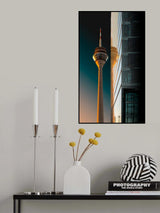 ... sunset in the city Poster och Canvastavla