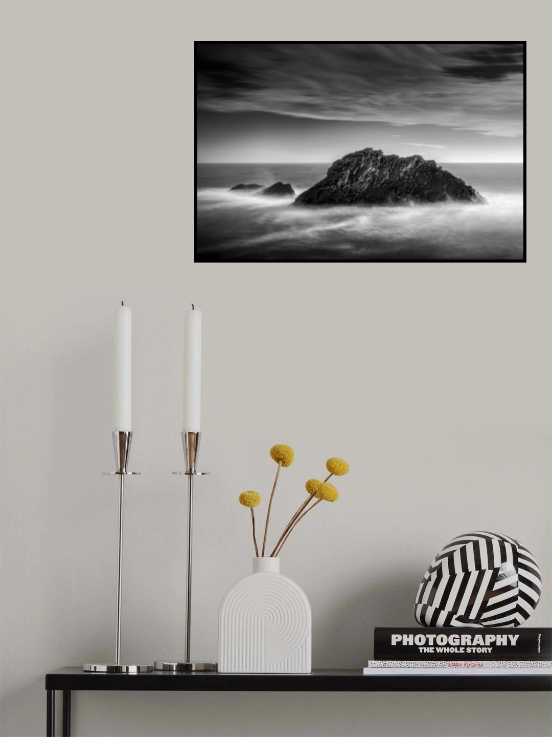Rochers de Bornor Poster och Canvastavla