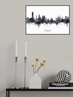 Wroclaw Poland Skyline Poster och Canvastavla