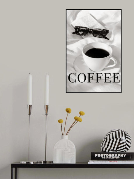 Coffee in Bed Poster och Canvastavla