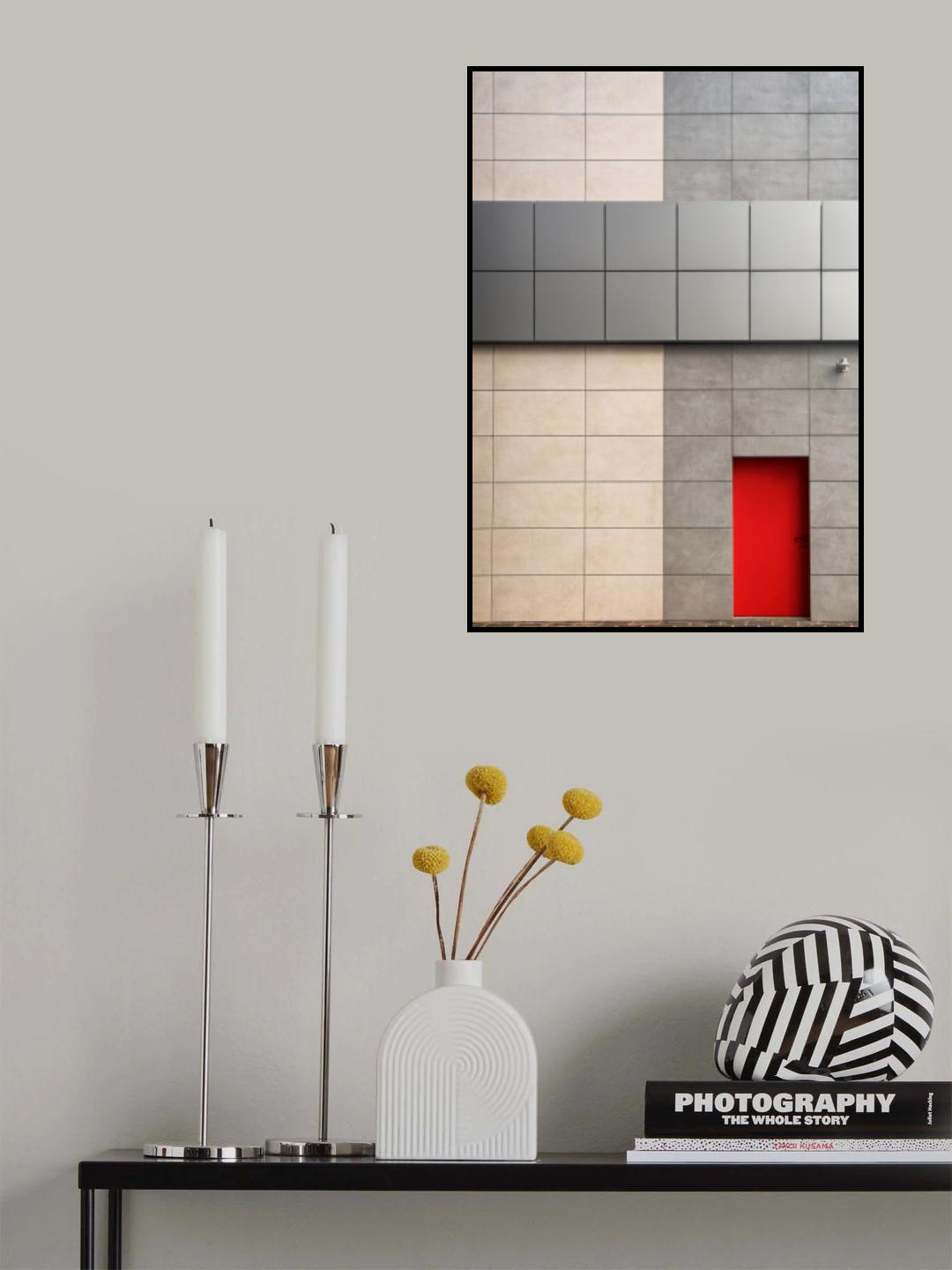 The Fire Door Poster och Canvastavla