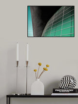 Architectural green. Poster och Canvastavla