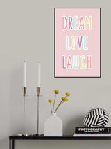 Dream Love Poster och Canvastavla