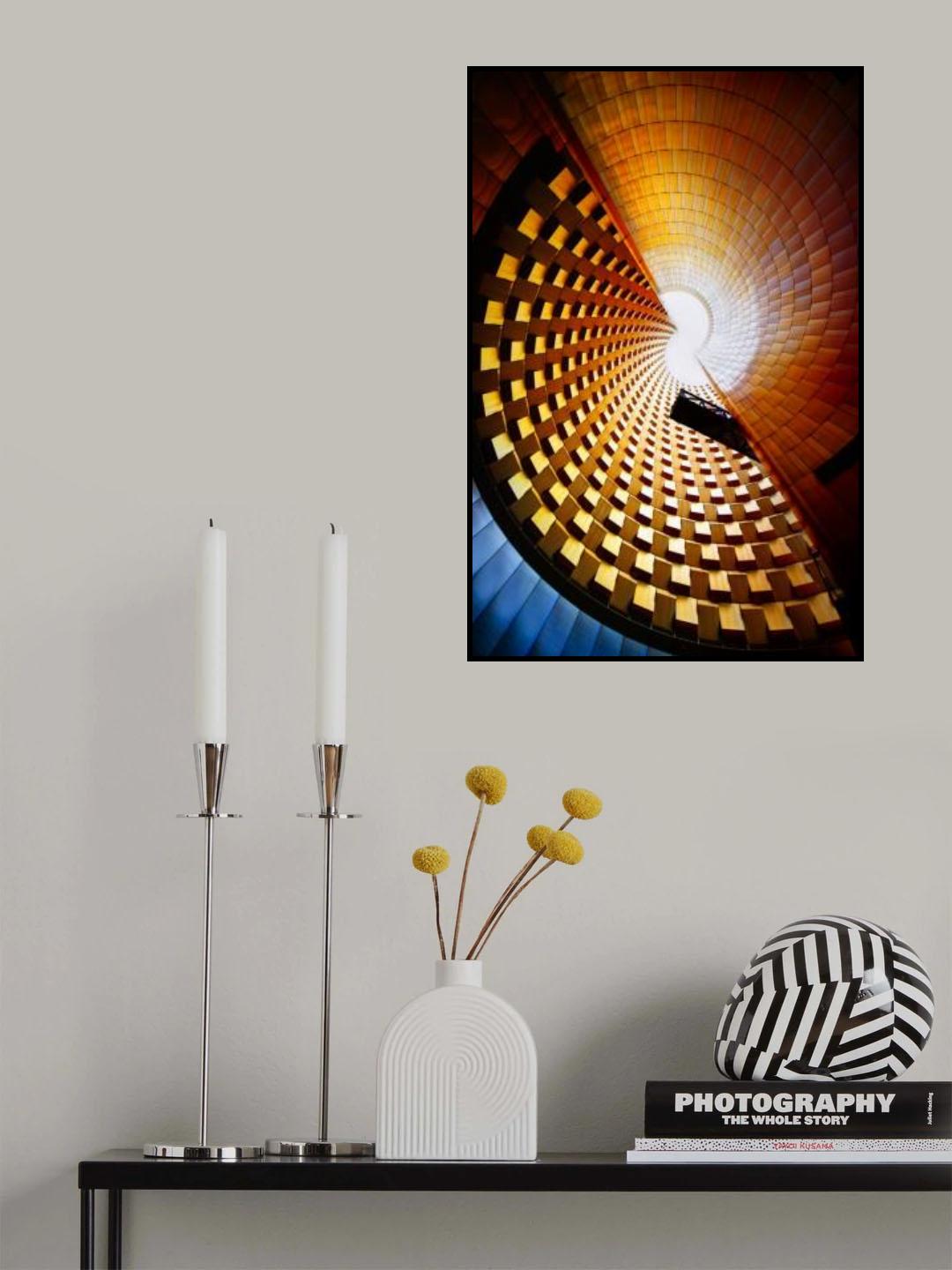 Fractal Eruption Poster och Canvastavla