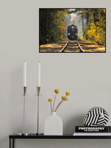 Fairytale Train Poster och Canvastavla
