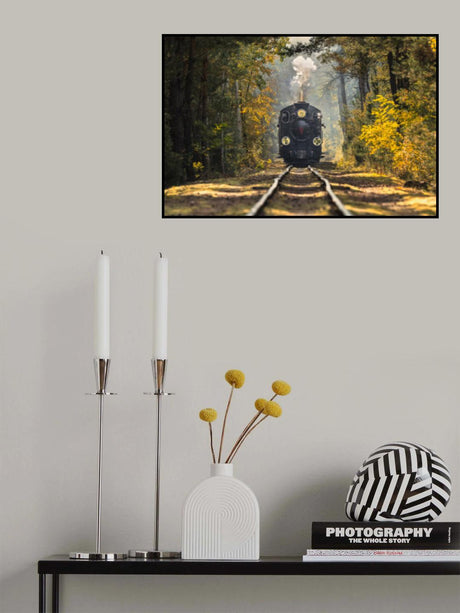 Fairytale Train Poster och Canvastavla