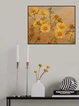 Yellow Daisies Poster och Canvastavla